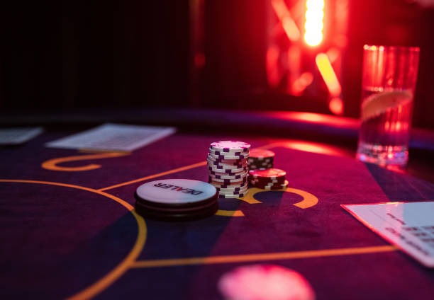 Live casino dealer studio with multiple camera angles